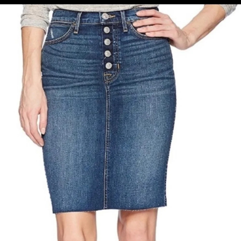 || HUDSON || Reverie denim high rise skirt